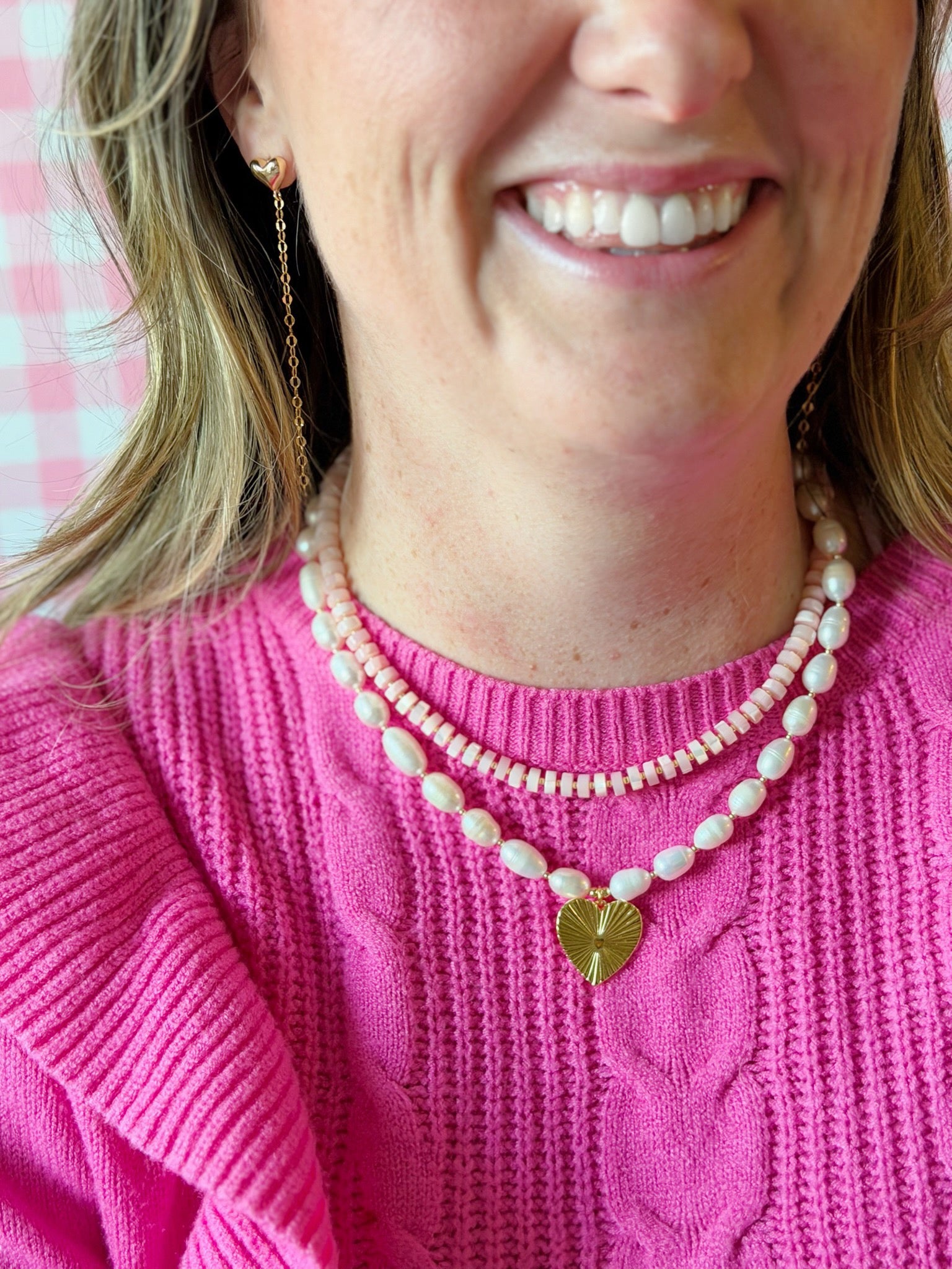 HEART DUSTER EARRING