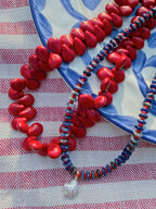TINSLEY NECKLACE - RED