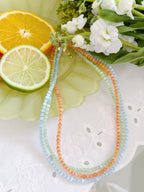 MAE NECKLACE - ORANGE