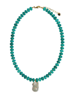 POPPY PEARL - TURQUOISE