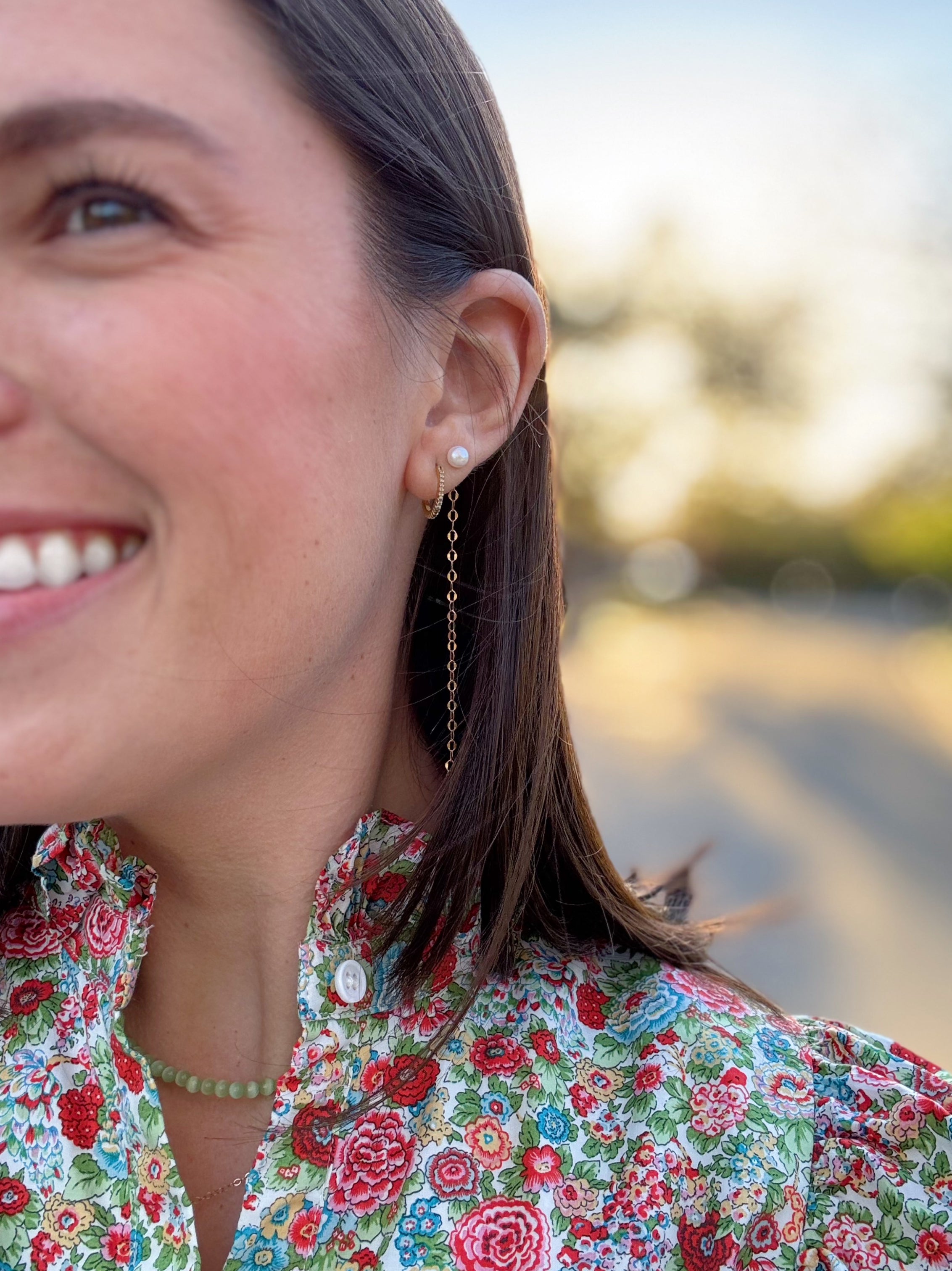 PEARL DUSTER EARRINGS