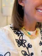 LYLE NECKLACE - YELLOW