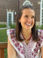 Tailgate Toggle Necklace Maroon