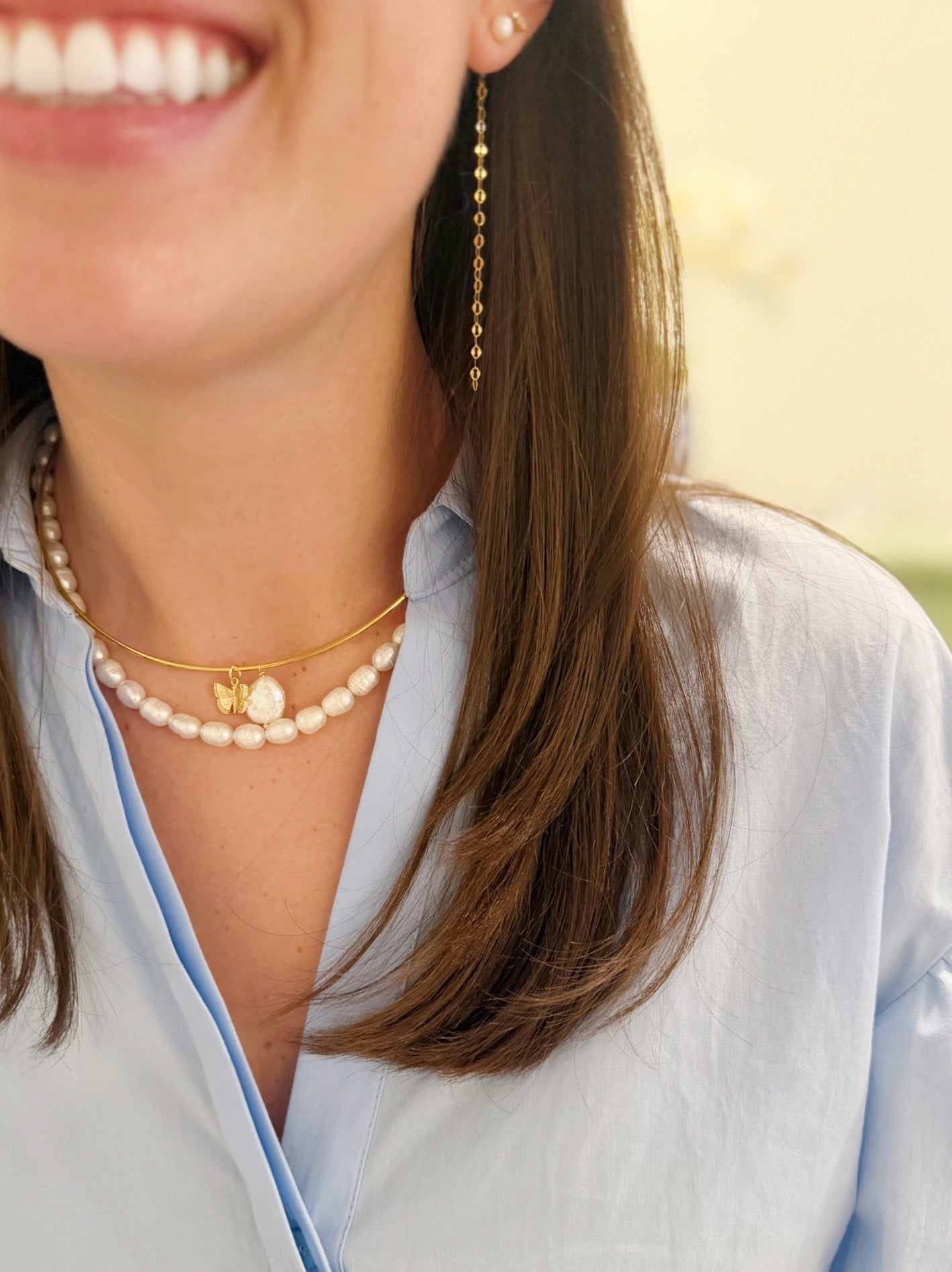 BUTTERFLY COLLAR NECKLACE