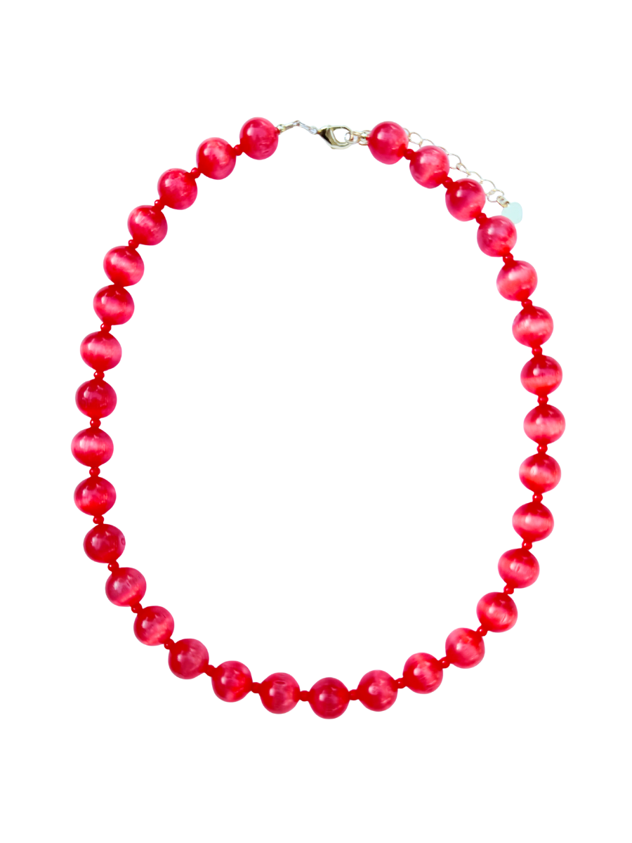 MILA NECKLACE - RED