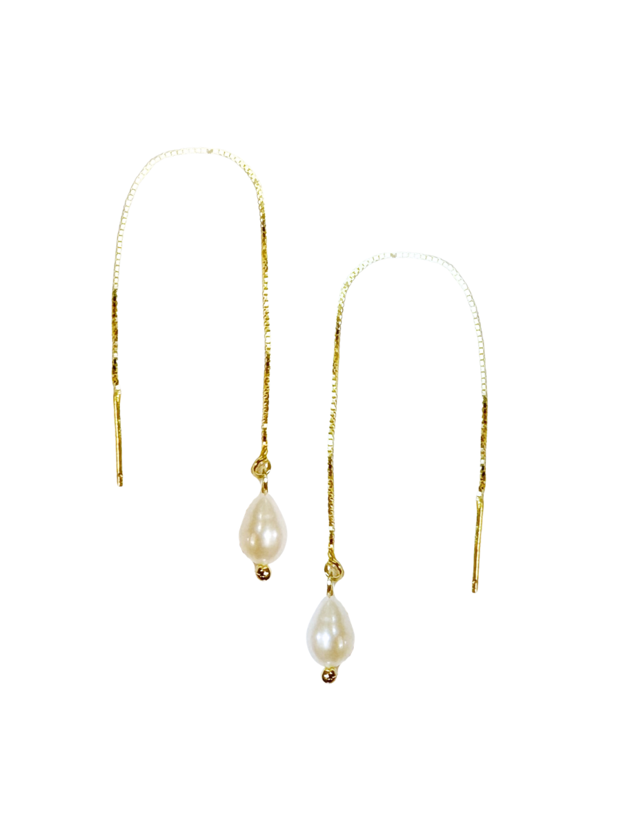 Hole-in-One Threader Earrings