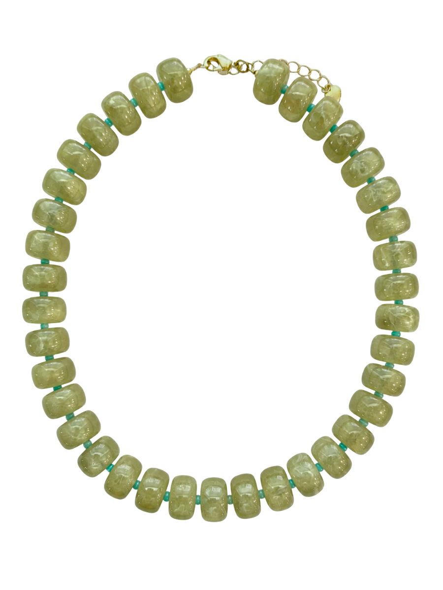 LYLE NECKLACE - GREEN