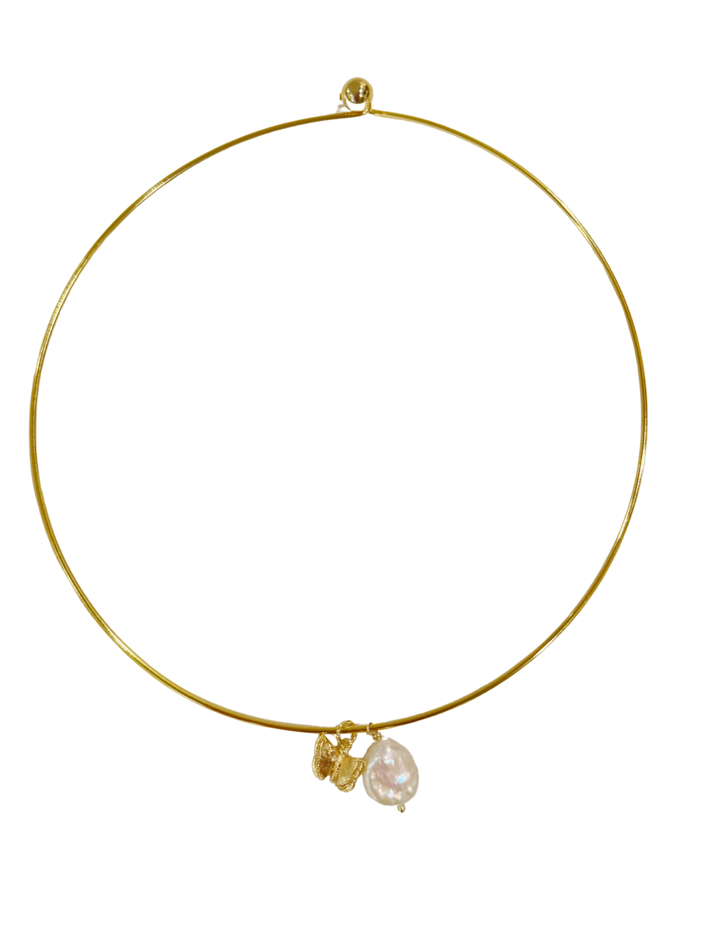 BUTTERFLY COLLAR NECKLACE