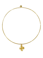 DOGWOOD FLOWER COLLAR NECKLACE