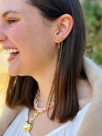 DOT WRAP EARRING