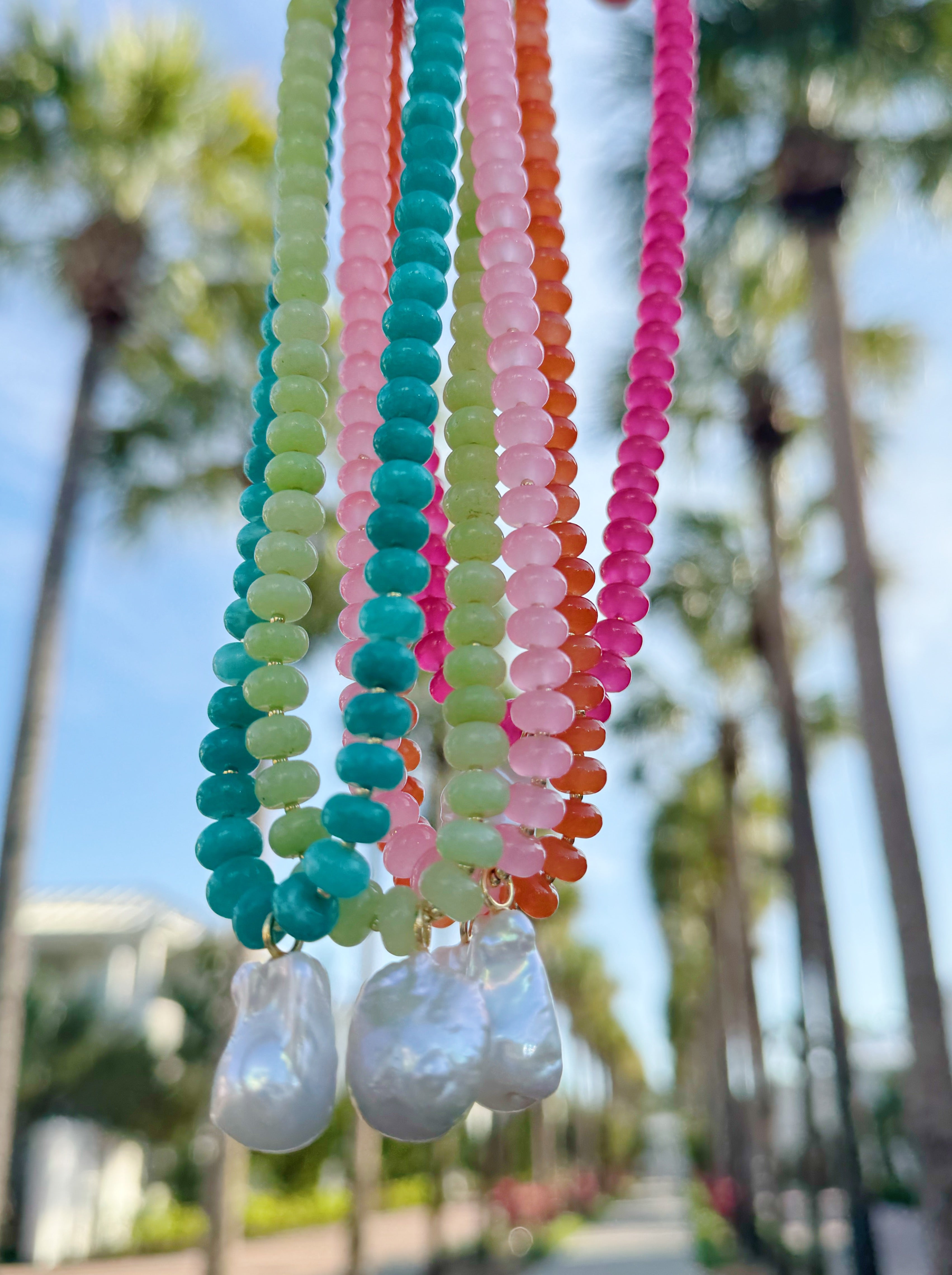 POPPY PEARL - TURQUOISE