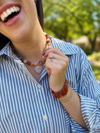 LAUREL BRACELET - CAPPUCCINO JASPER