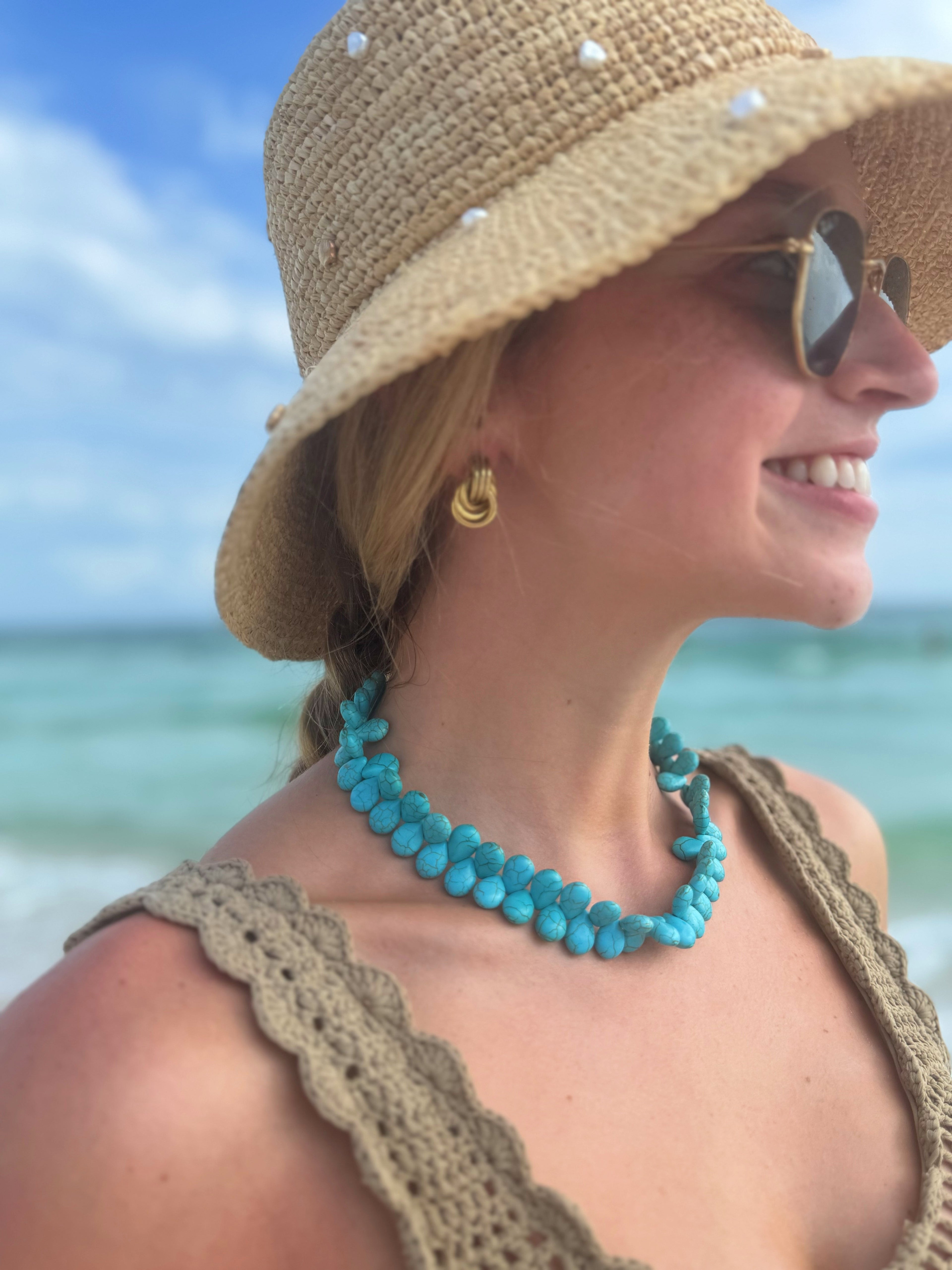 TINSLEY TURQUOISE NECKLACE