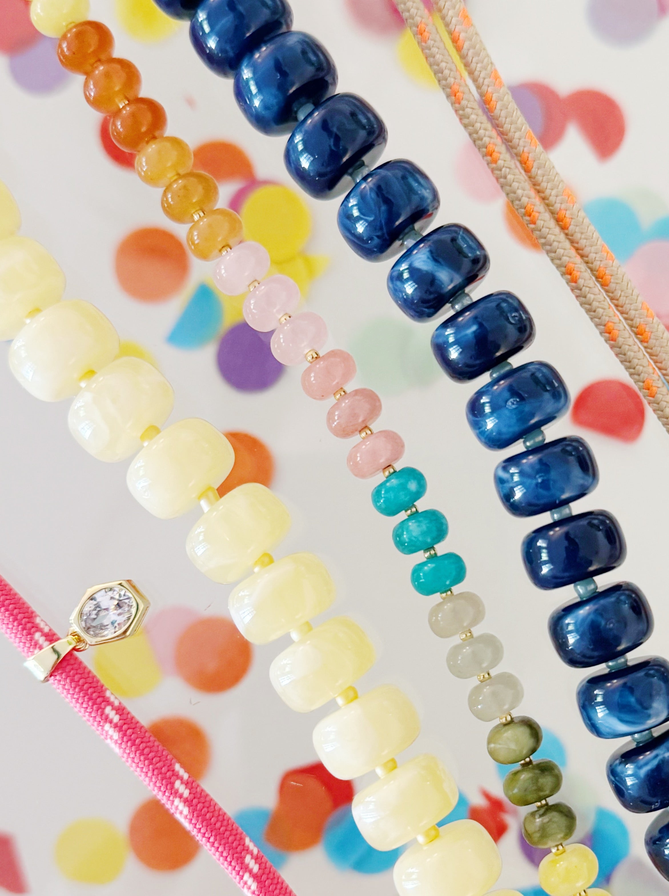 LYLE NECKLACE - YELLOW