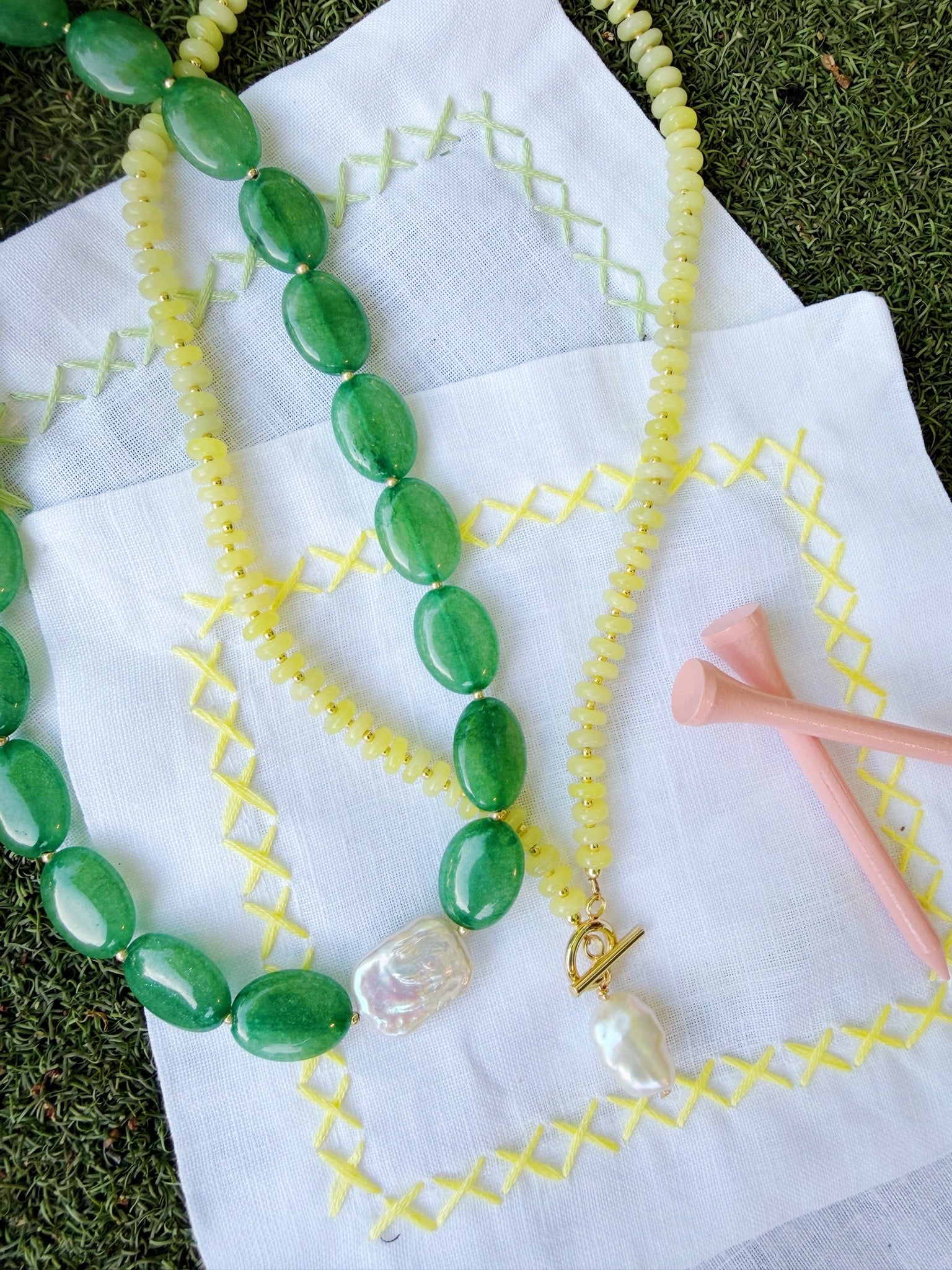 The Scottie Necklace - Yellow