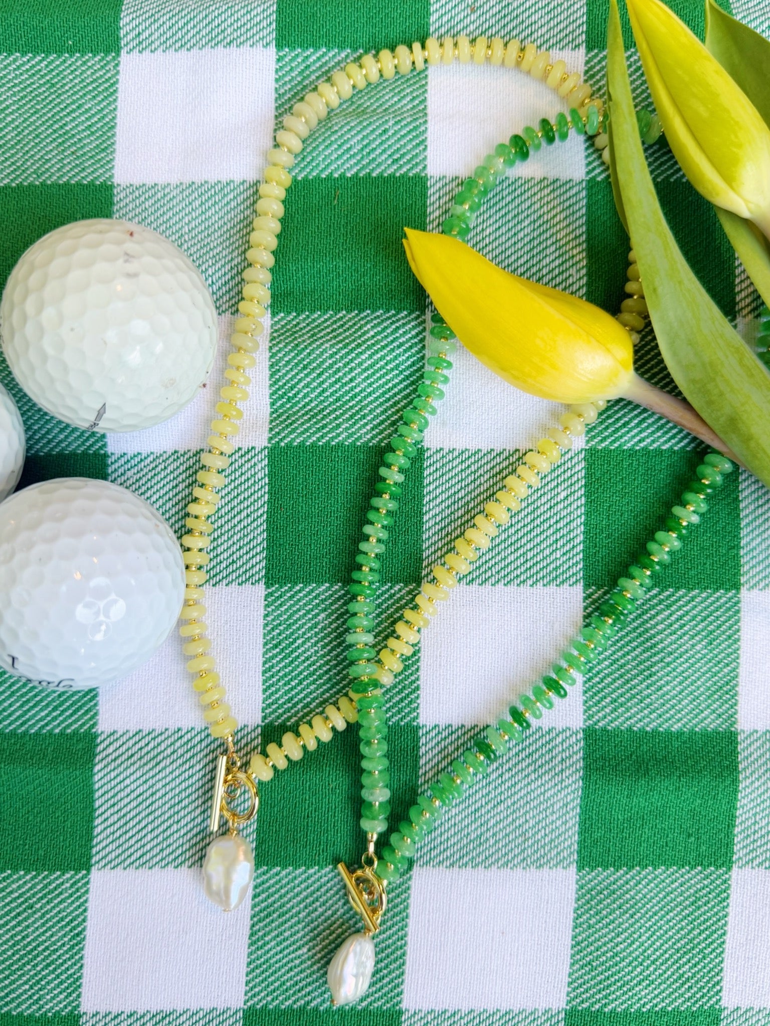 The Scottie Necklace - Green