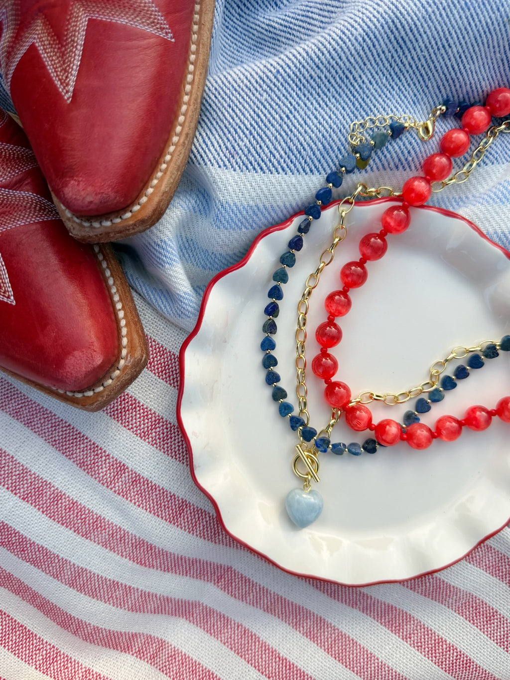 GEORGIA HEART NECKLACE