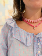 LYLE NECKLACE - PINK