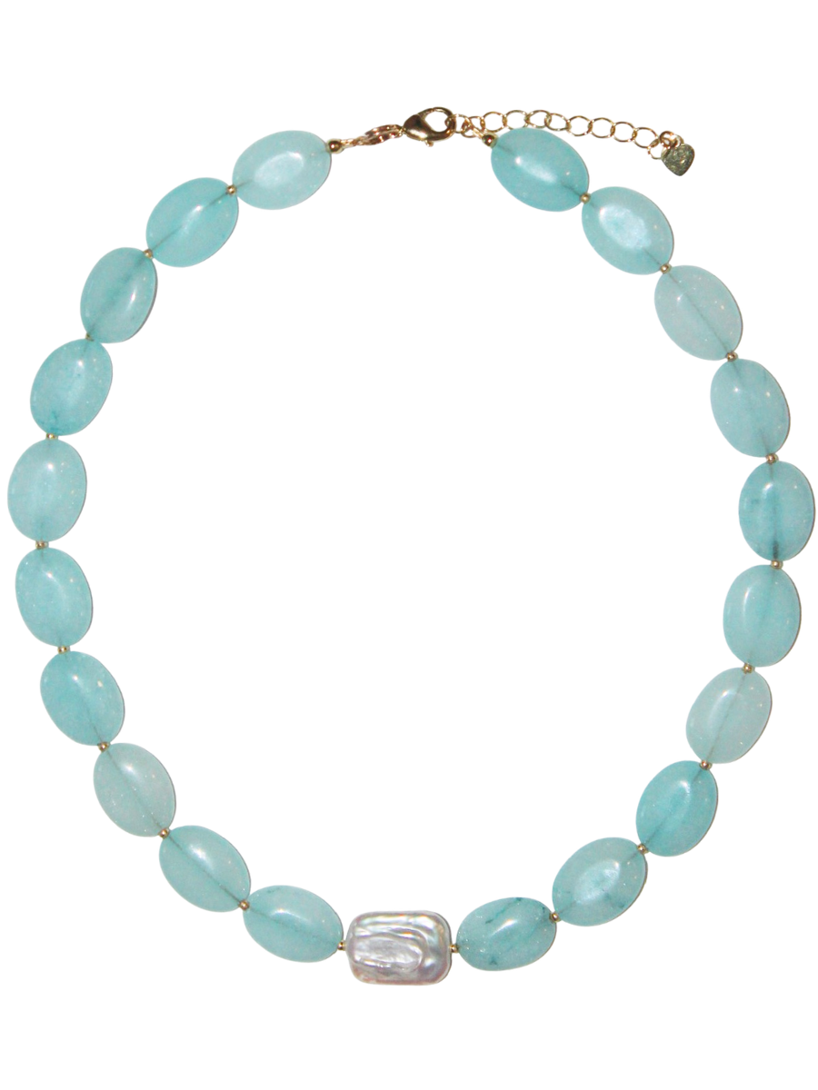 KIT NECKLACE - SEAFOAM