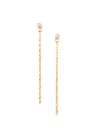 PEARL DUSTER EARRINGS
