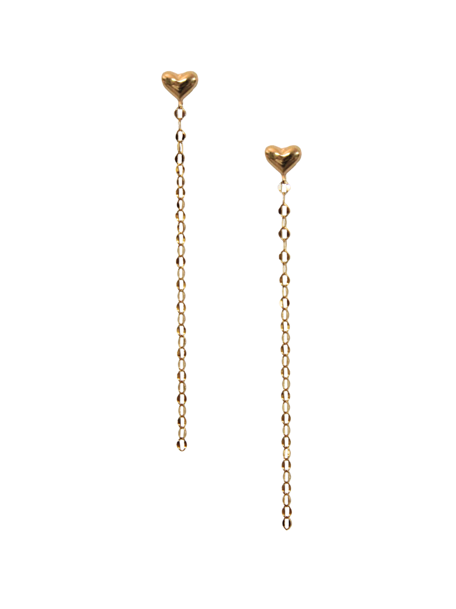 HEART DUSTER EARRING