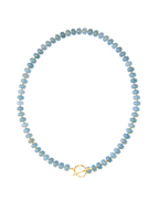 Tailgate Toggle Necklace Blue